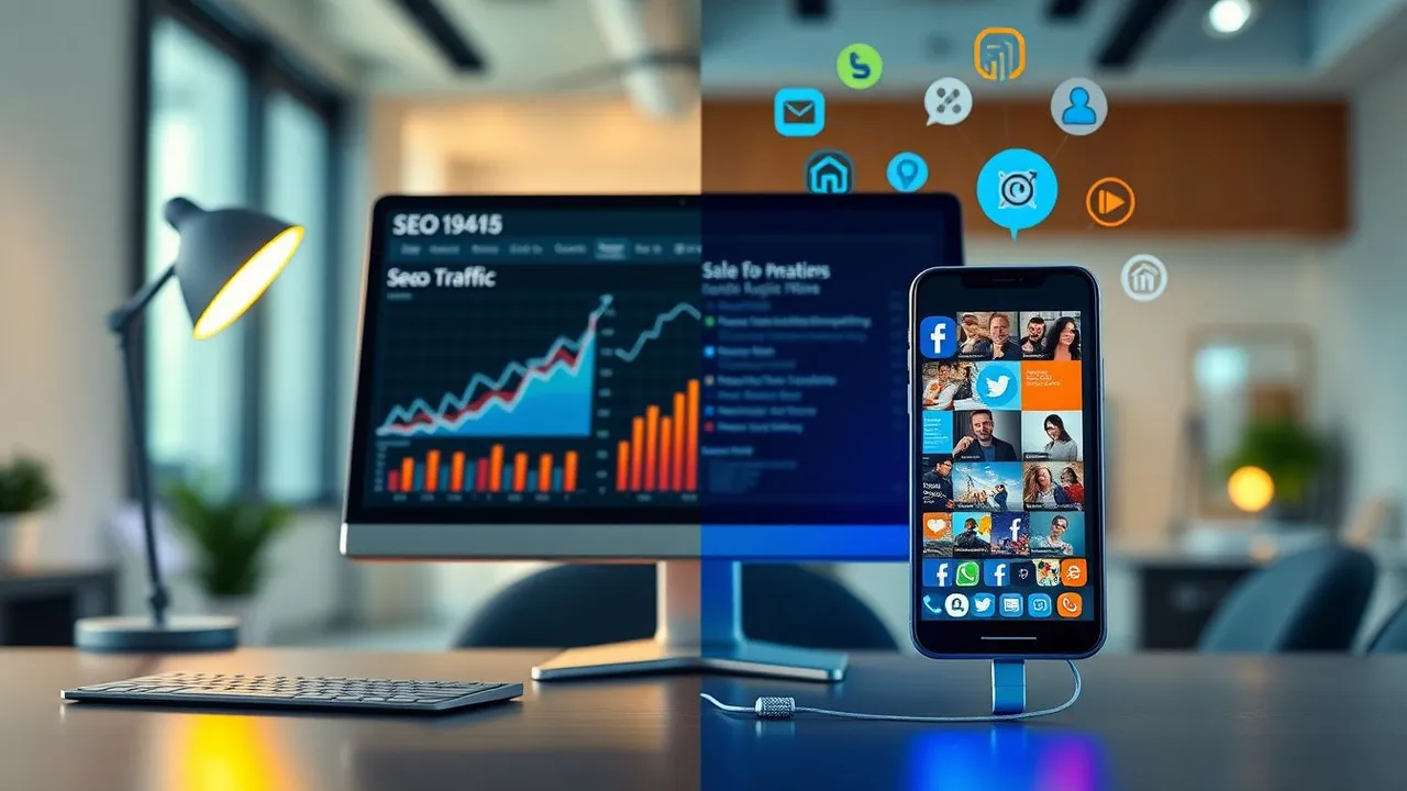 Seo Vs Redes Sociais em Vendas Complexas (b2b): Quando Priorizar Conteúdo Perene em Vez de Google Ads, Instagram