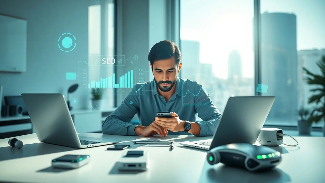 Automação com IA: SEO adaptativo e multimodal para blogs e e-commerces